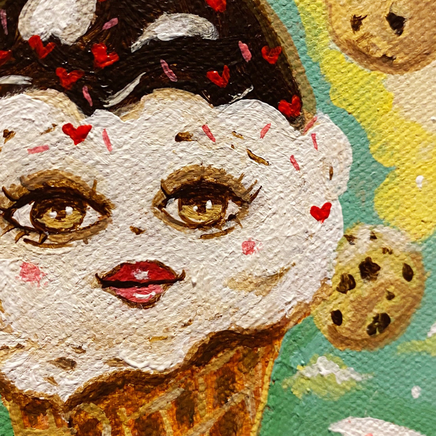 Cookies & Cream Painting