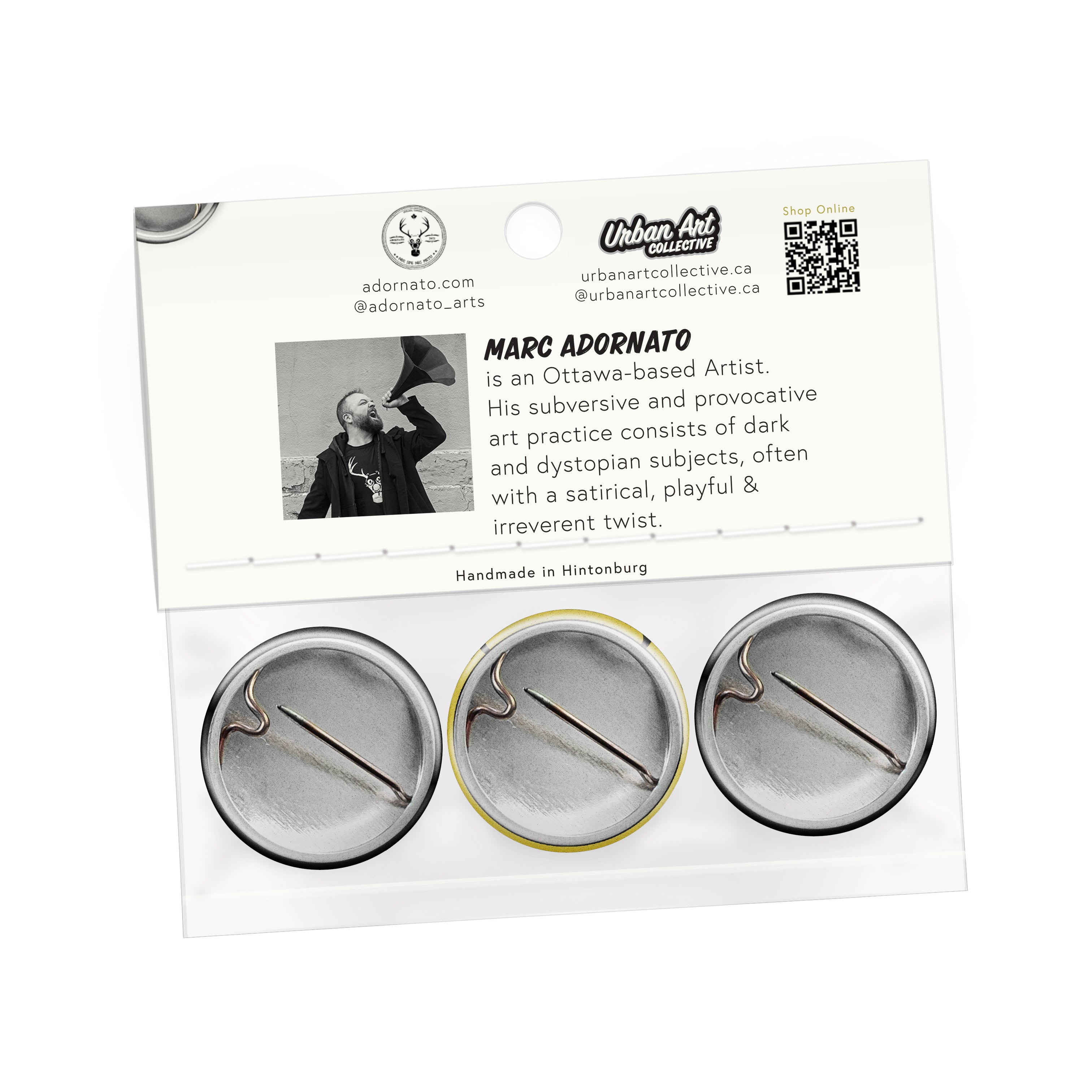 Adornato Button Pack 4