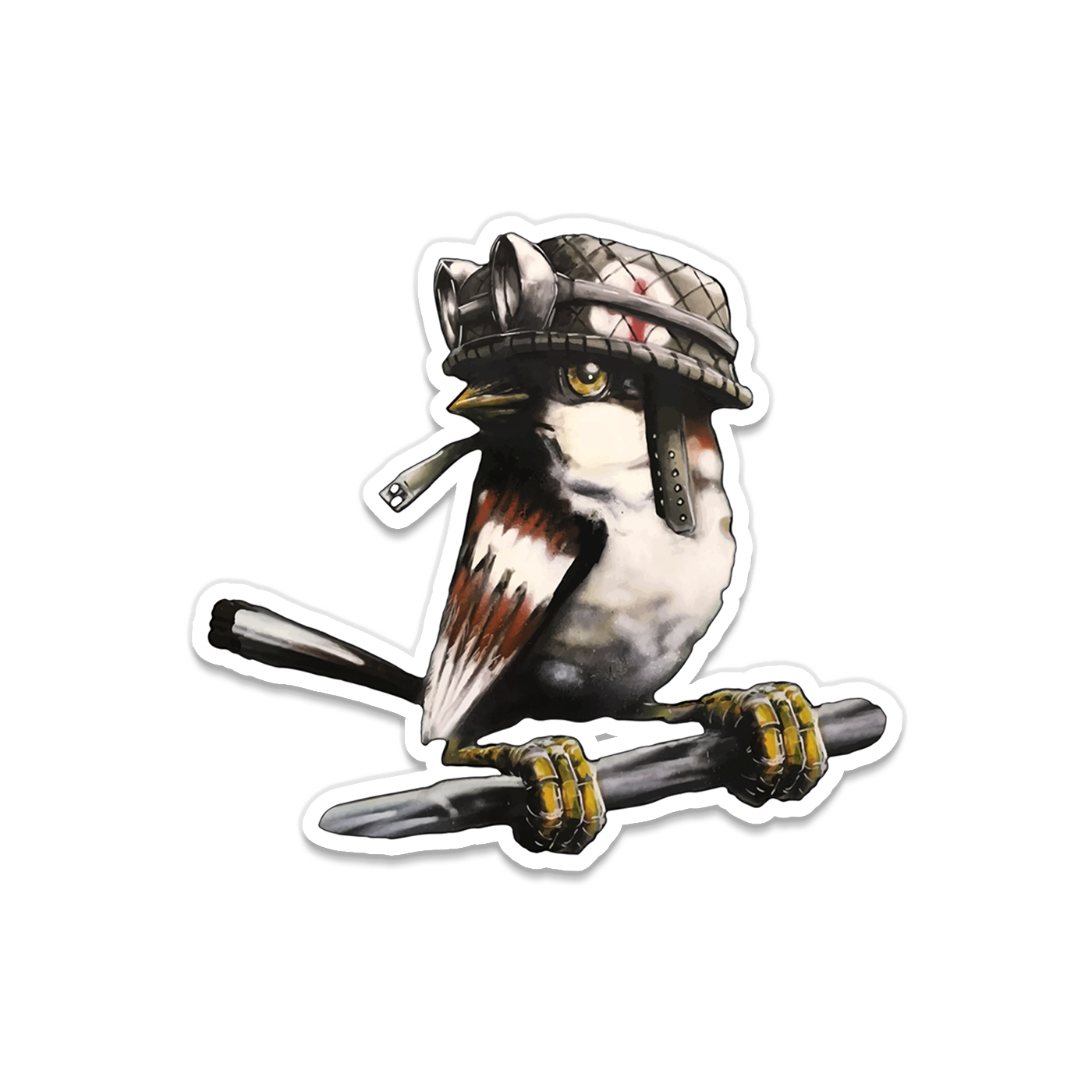 Bird Army 4 Sticker