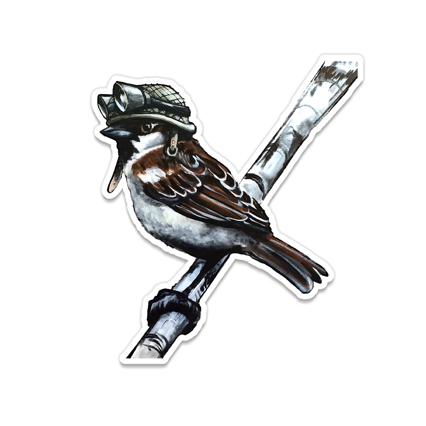 Bird Army 5 Sticker
