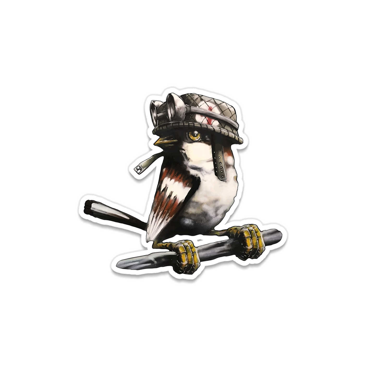 Bird Army 4 Sticker