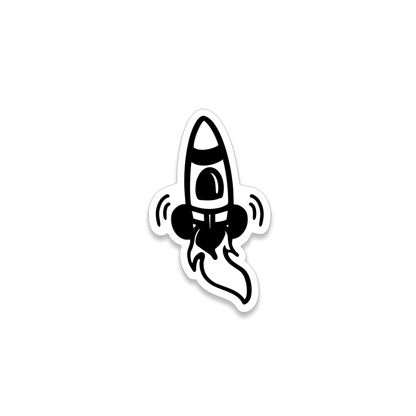 Rocket Sticker