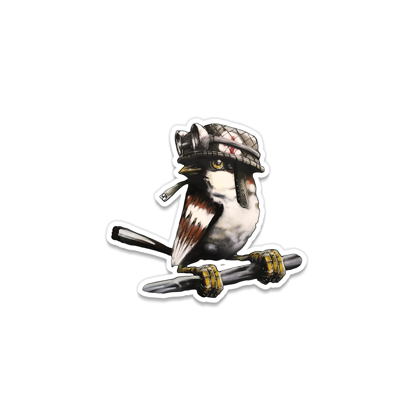 Bird Army 4 Sticker