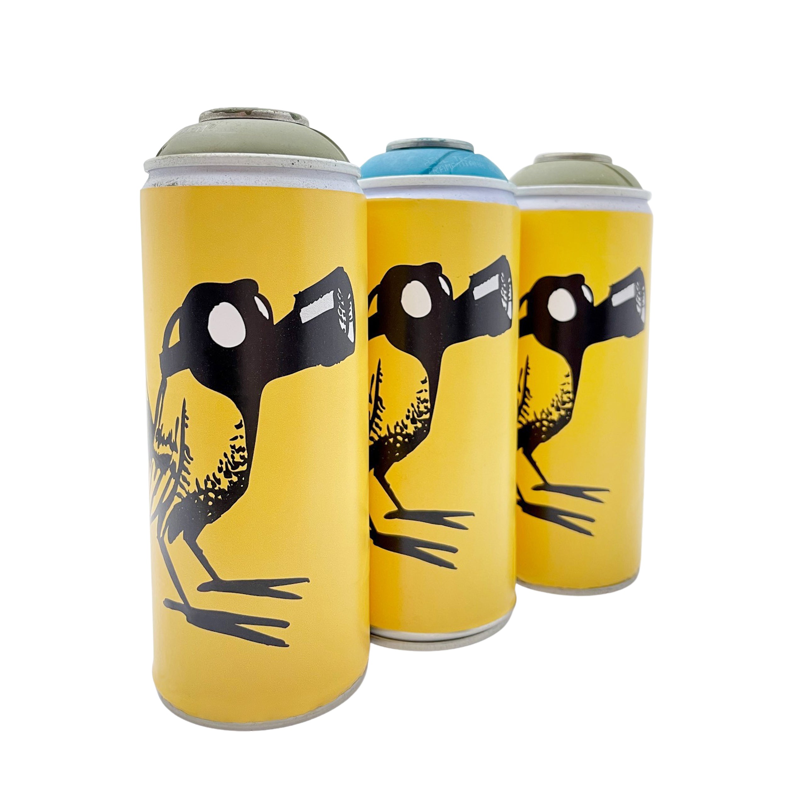 Art Can: Gas Mask Bird