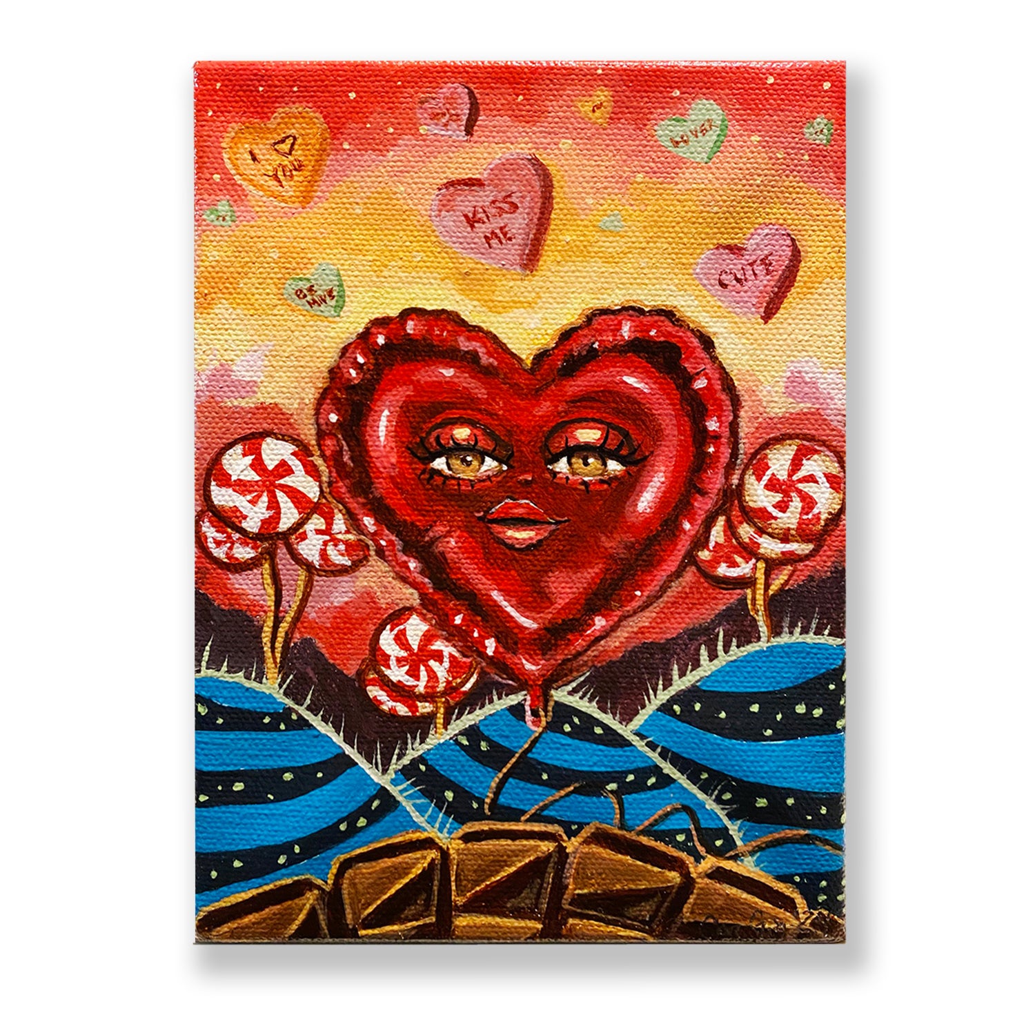 Balloon Babe Painting