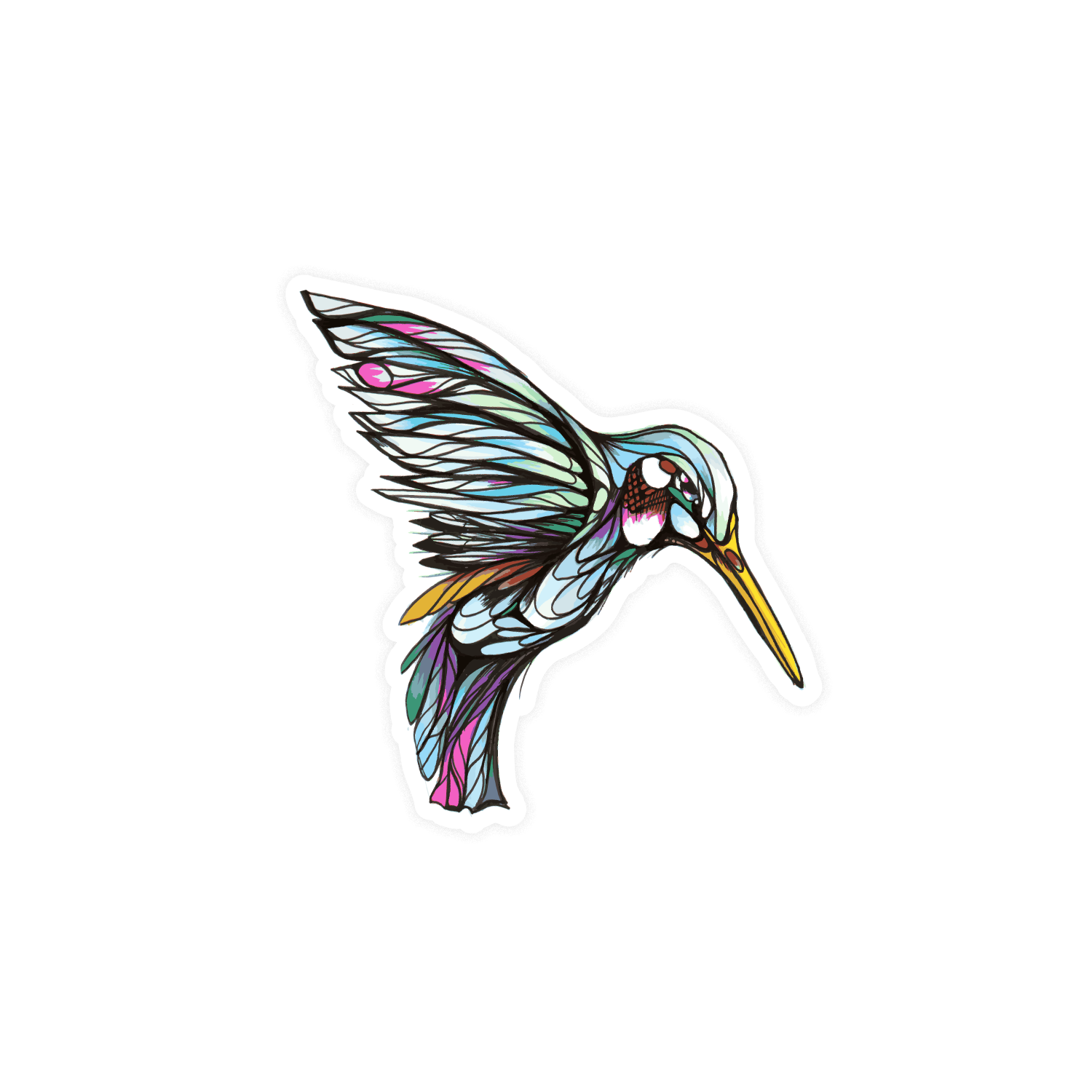 Hummingbird Sticker