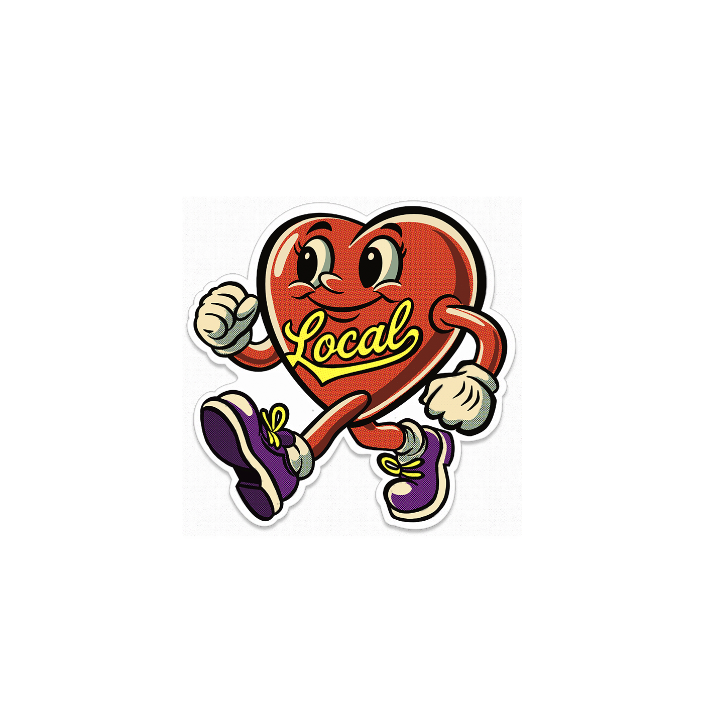 DEKS Love Local Sticker