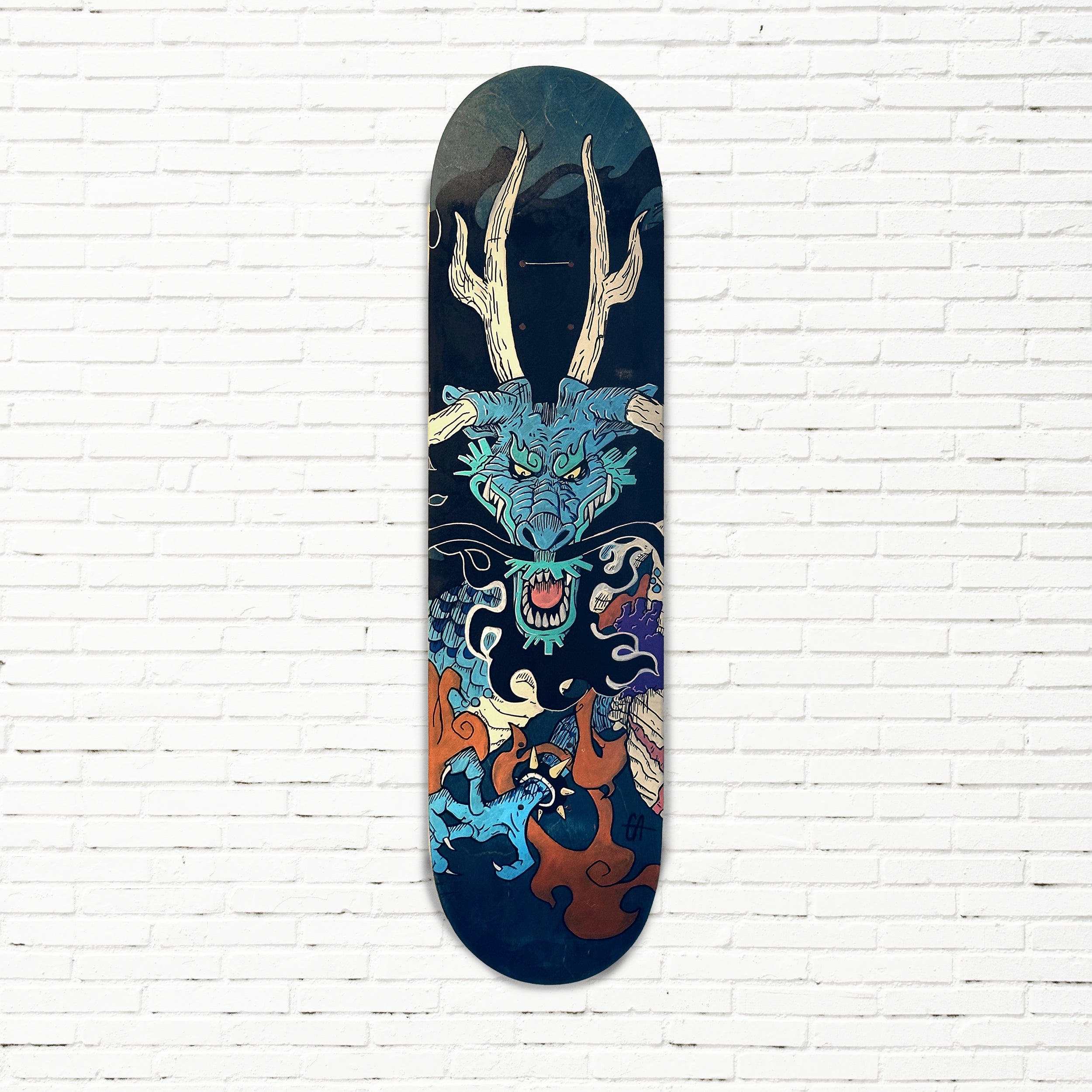 Dragon's Descent Skatedeck
