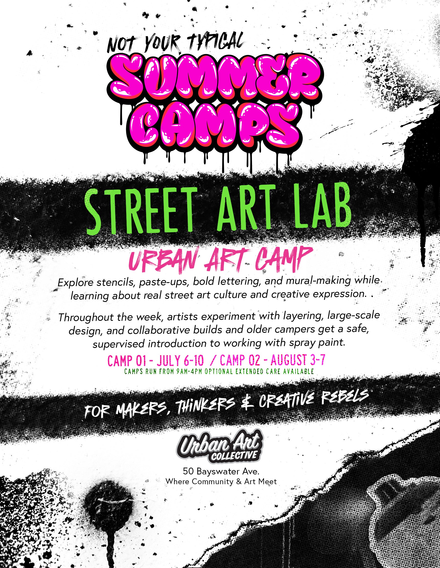Urban Art Camp: August 3rd-7th