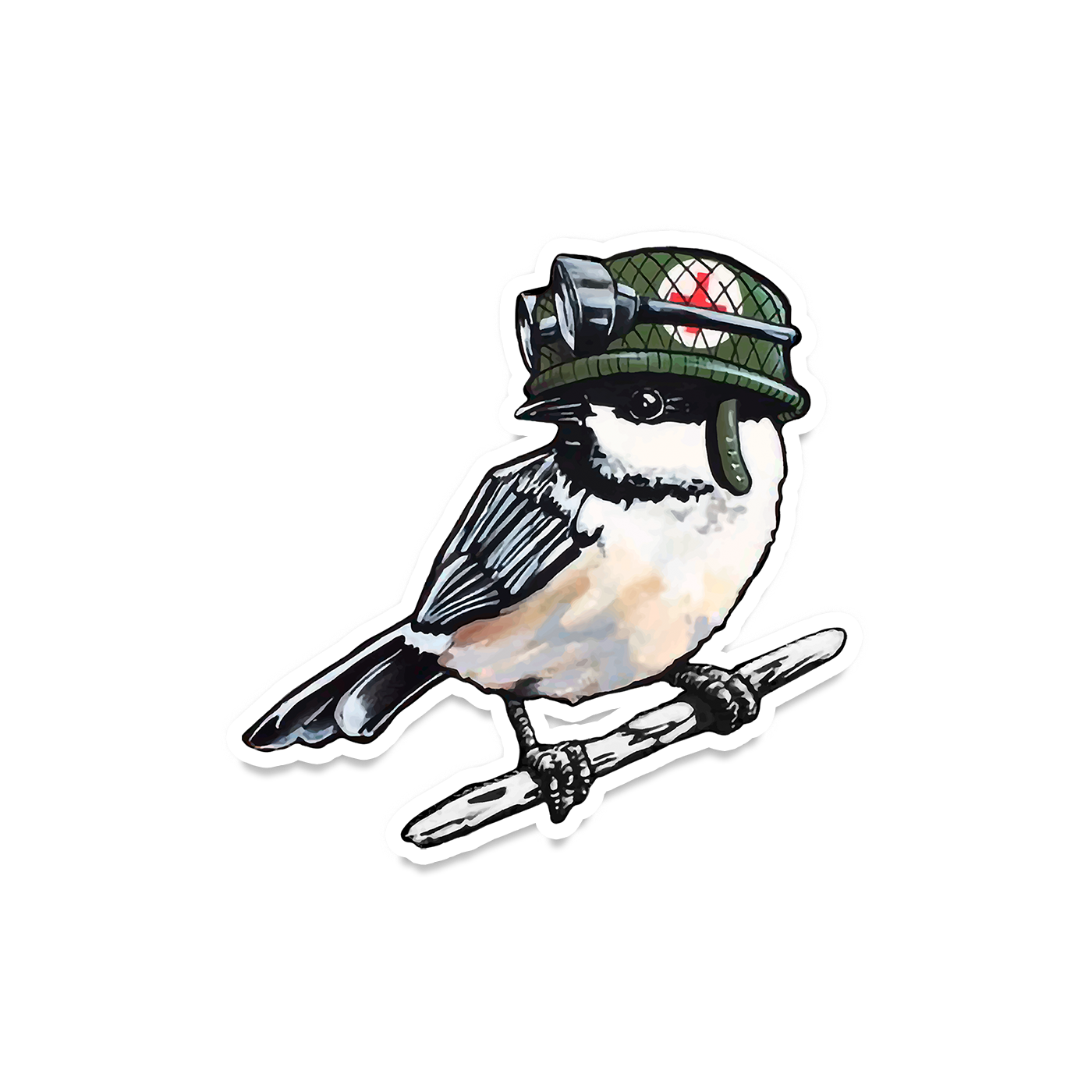 Bird Army 3 Sticker