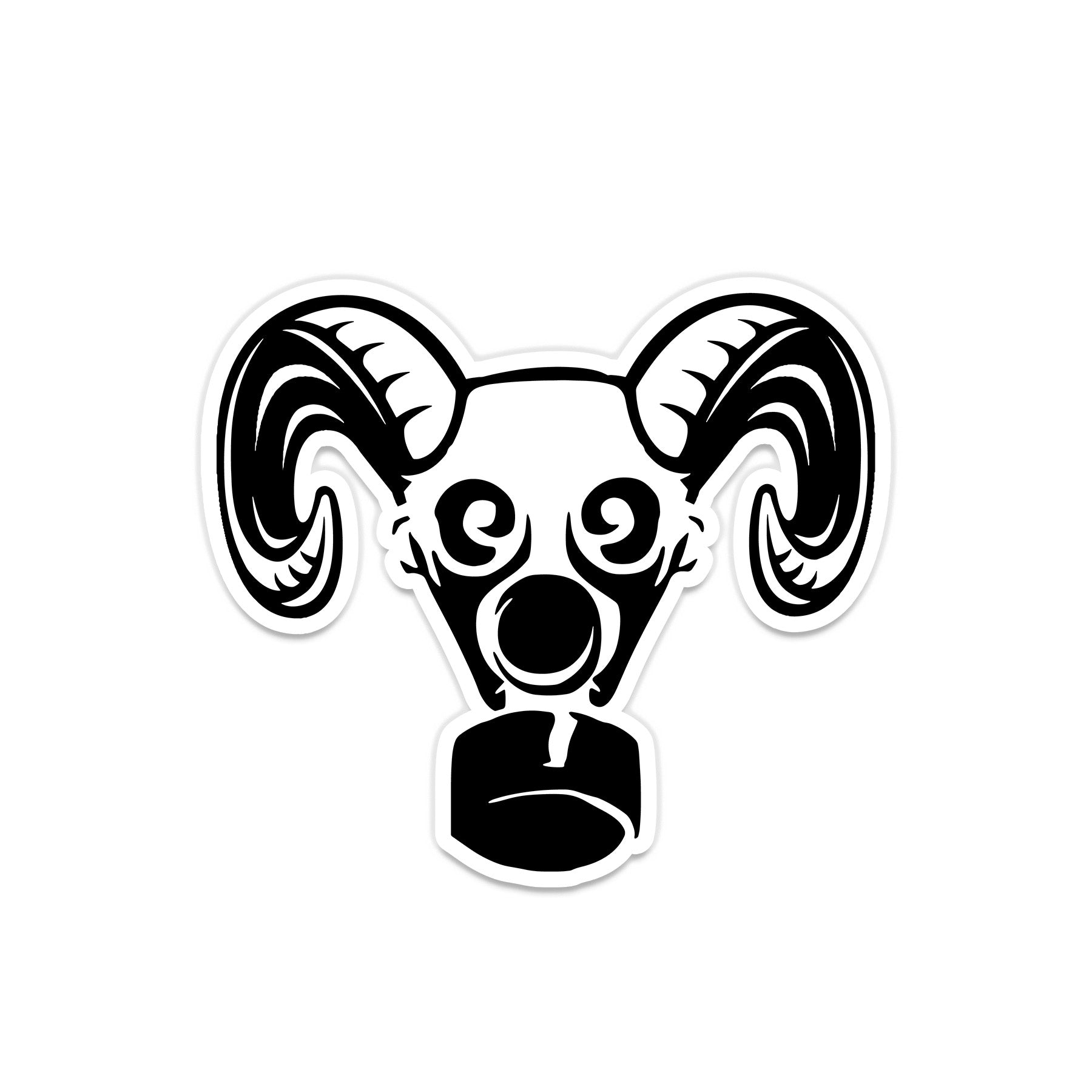 Adornato Ram Sticker