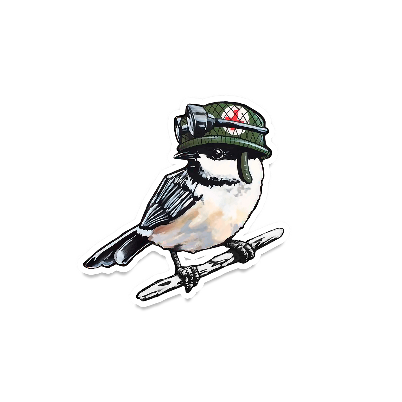 Bird Army 3 Sticker