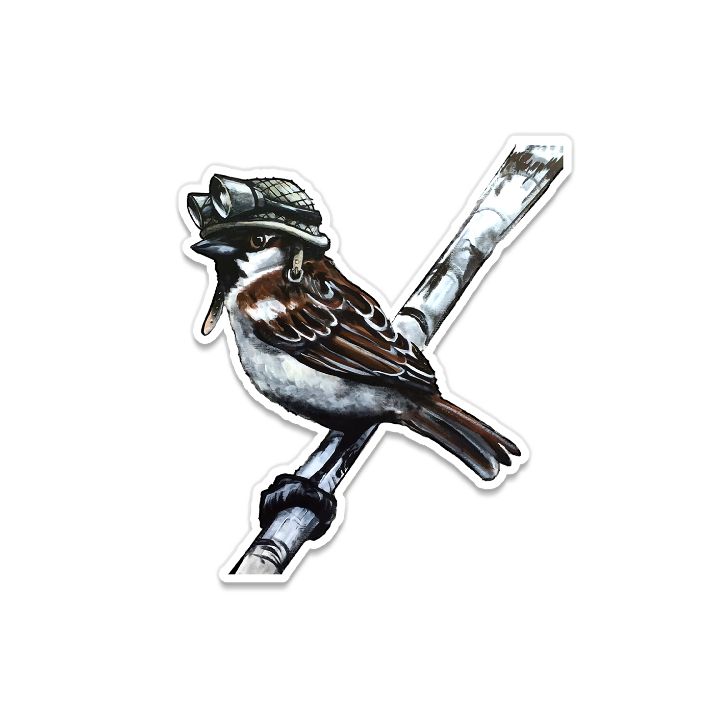 Bird Army 5 Sticker