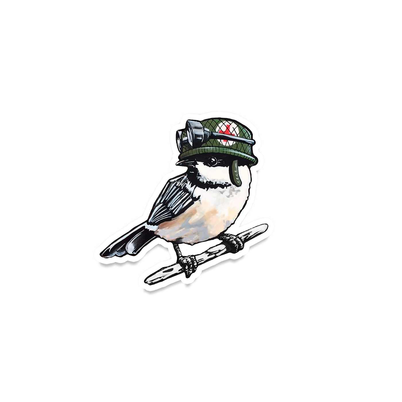 Bird Army 3 Sticker