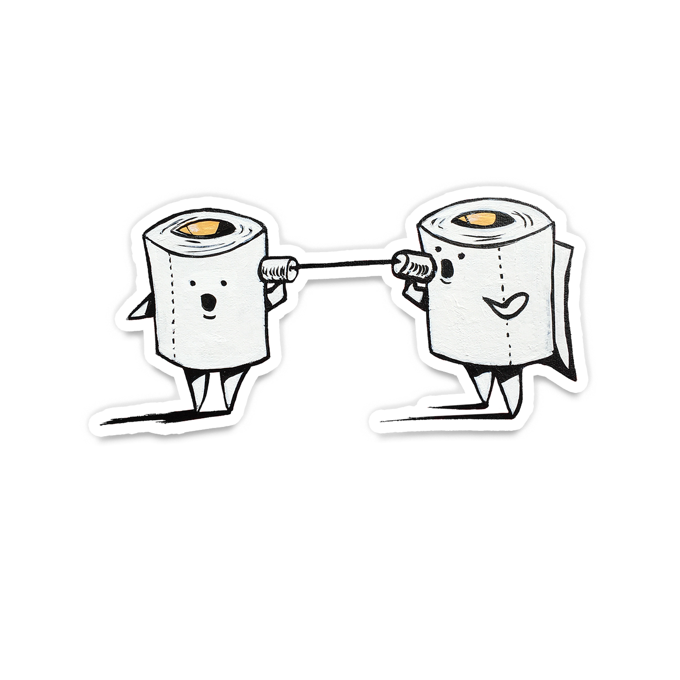 Social Distance Sticker