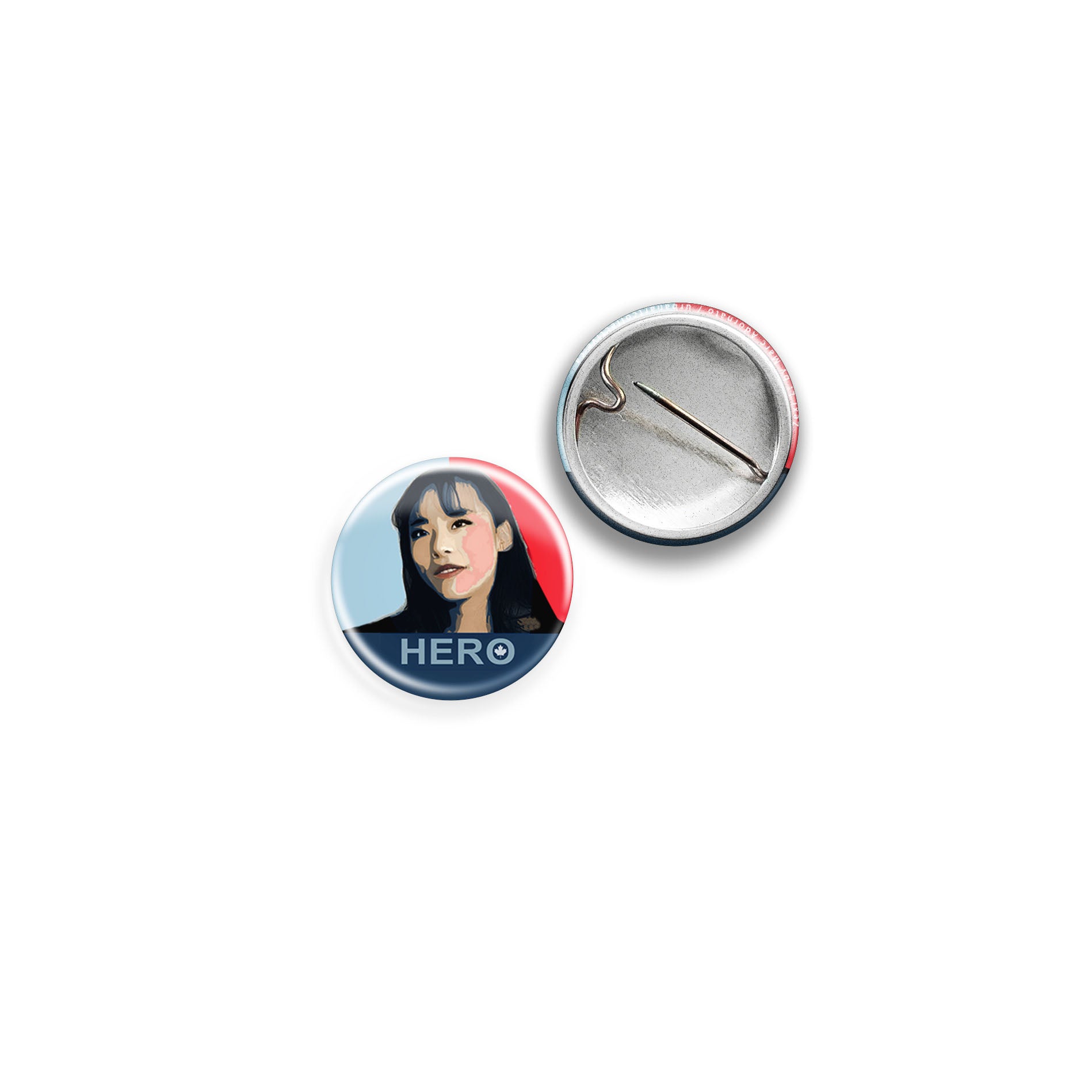 1" Pinback Button: Zexi Li